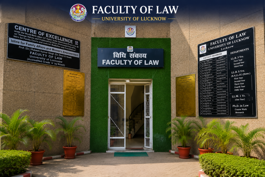Faculty of Law University of Lucknow