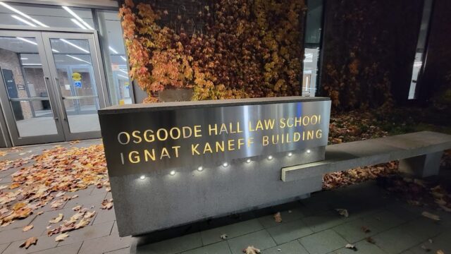 Osgoode Hall Law School, the law faculty of York University