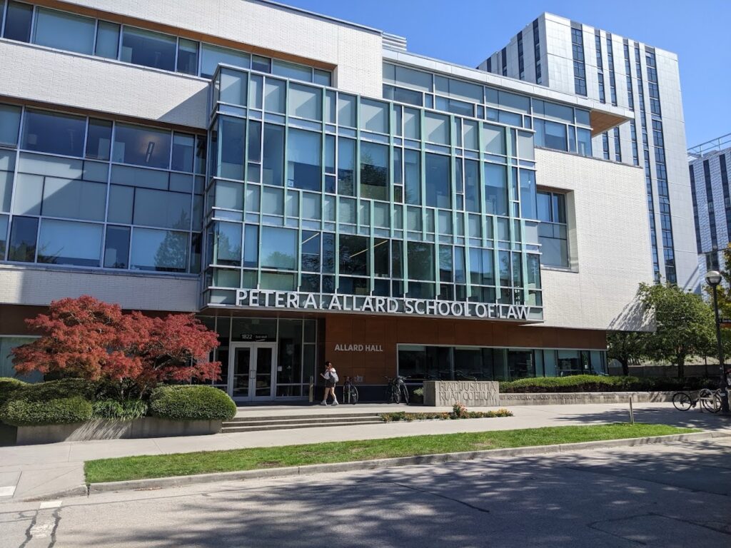 University of British Columbia – Peter A. Allard School of Law