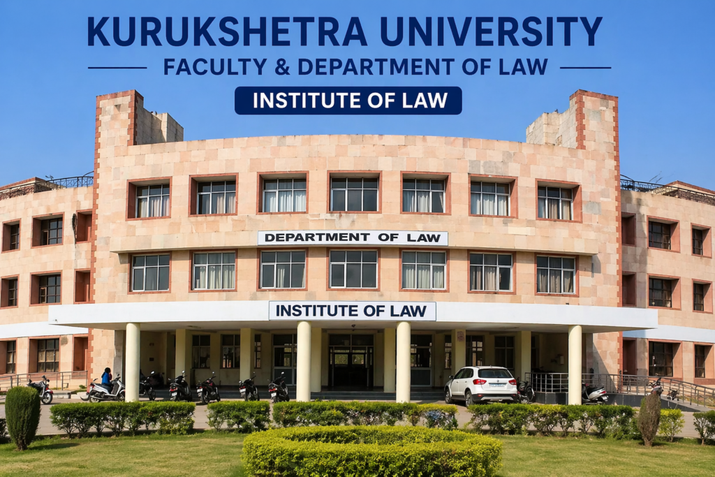 Kurukshetra University Faculty & Department of Law