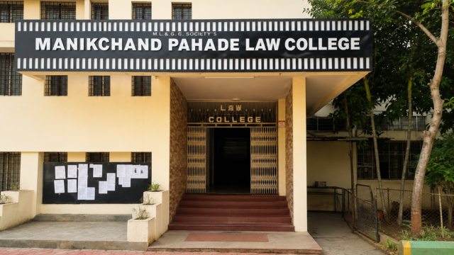 Manikchand Pahade Law College Aurangabad