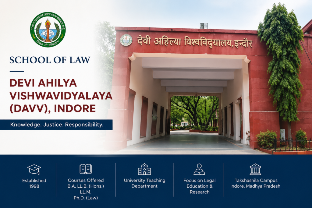 School of Law – Devi Ahilya Vishwavidyalaya