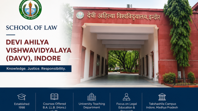Law Colleges in India School of Law – Devi Ahilya Vishwavidyalaya