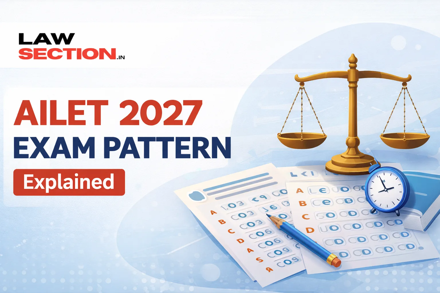 AILET 2027 Eligibility Criteria (Critical Confusion Topic) AILET 2027 Exam Pattern