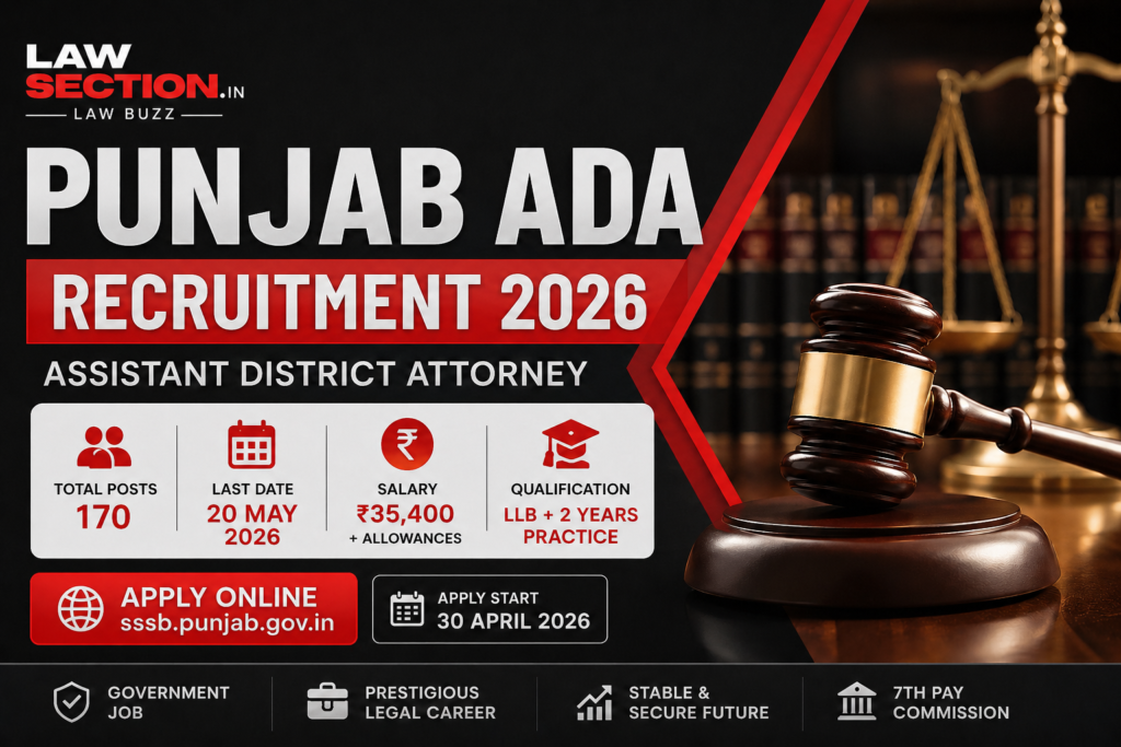 Punjab ADA Recruitment 2026