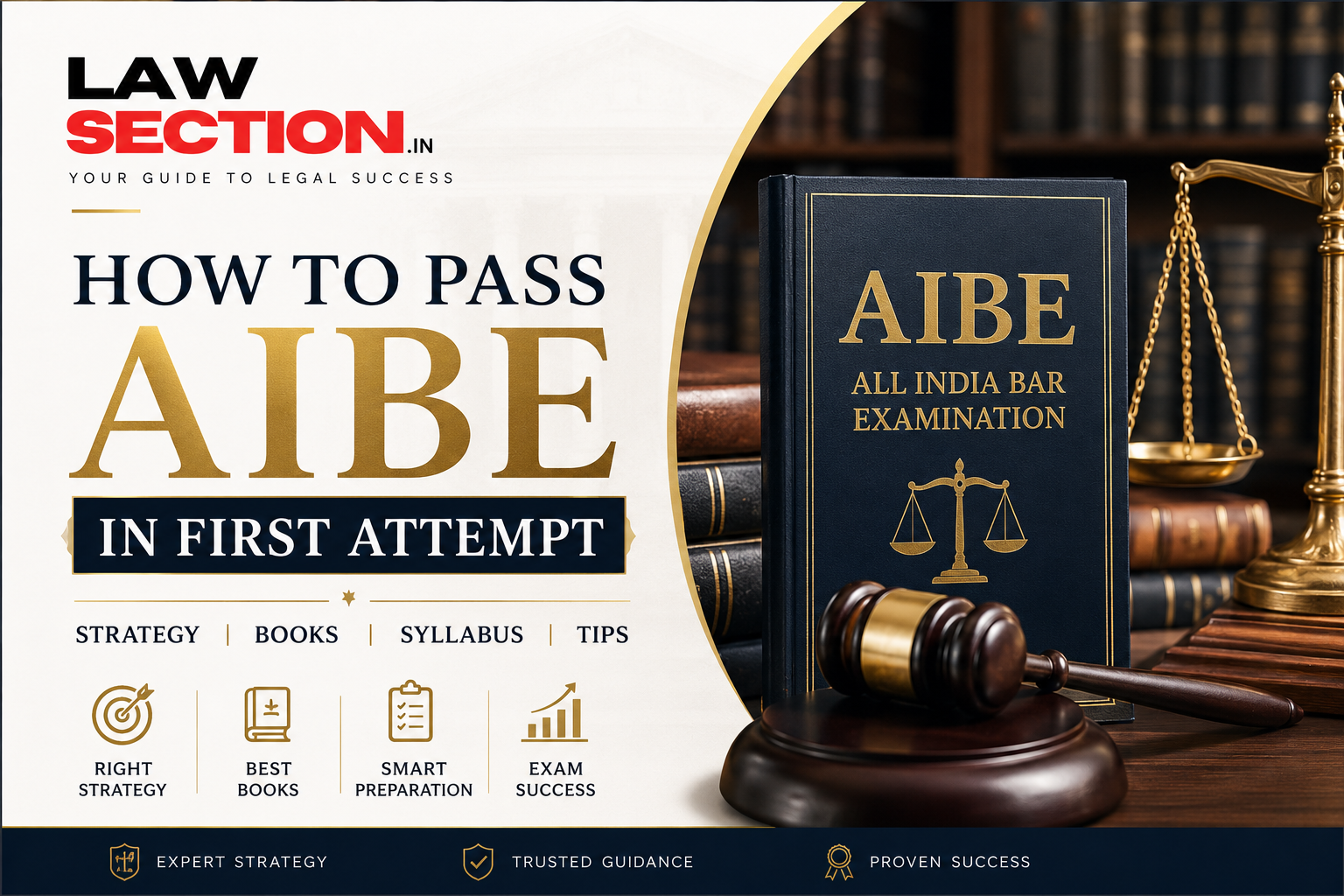 How to Pass AIBE in First Attempt (2026): Best Strategy, Books, Study Plan & Tips