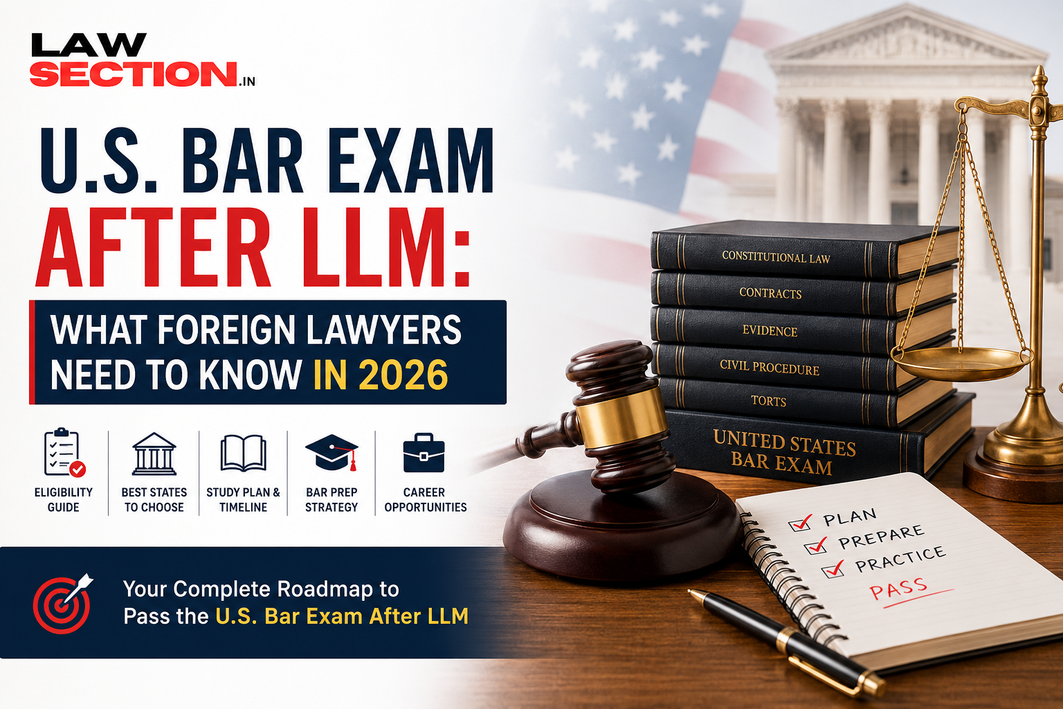 How to Pass U.S. Bar Exam After LLM (2026 Guide for Foreign Lawyers) How to Pass U.S. Bar Exam After LLM (2026 Guide for Foreign Lawyers)