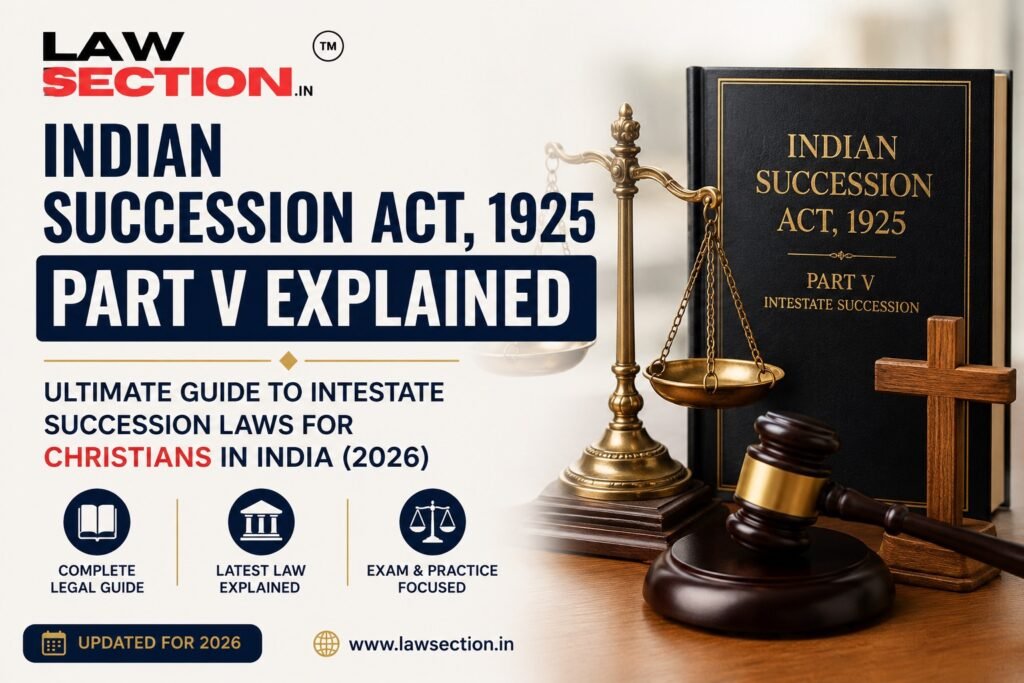 Indian Succession Act | Lawsection.in