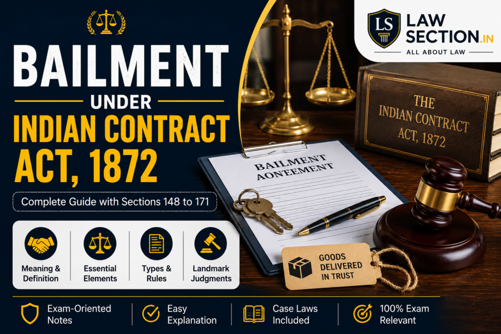 bailment under indian contract act