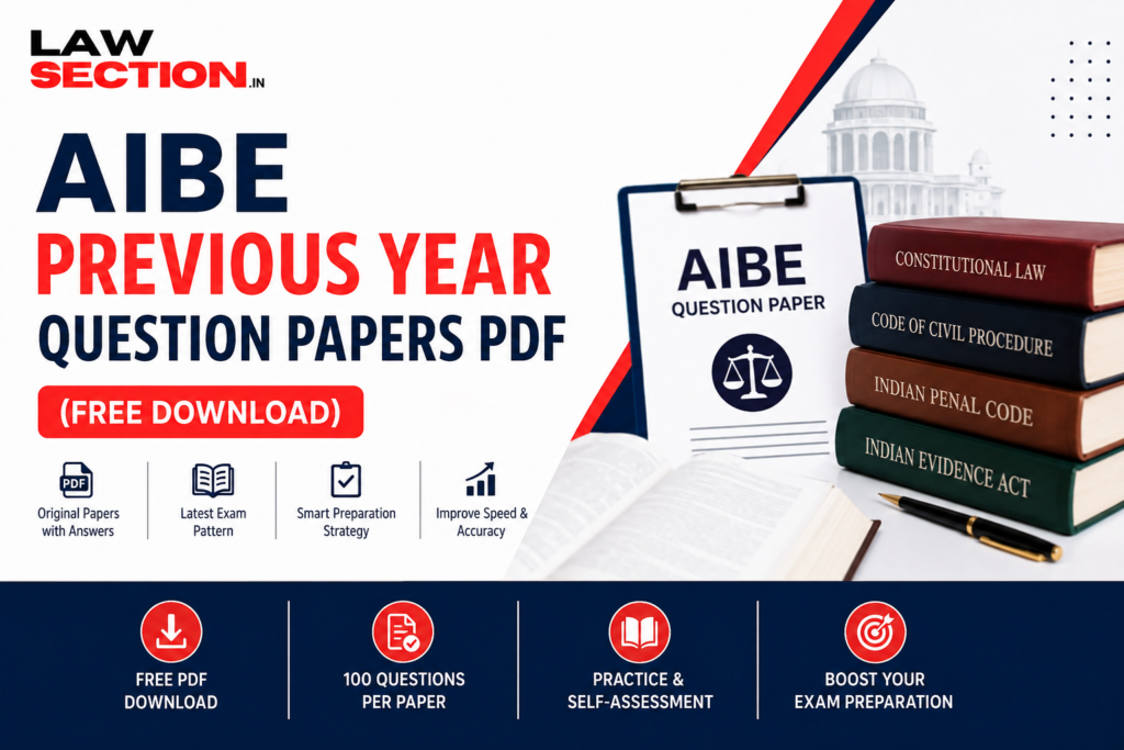 AIBE Previous Year Question Papers